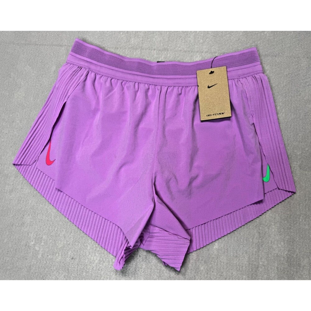Nike Dri-FIT ADV Purple Running Shorts FN2328-532 Women’s Size Medium